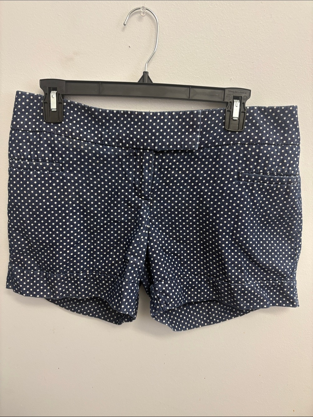 Outback Red Navy Polka Dot Jean Shorts